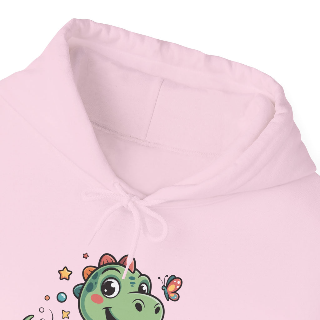 Detská mikina s ilustrovaným dinosaurom 