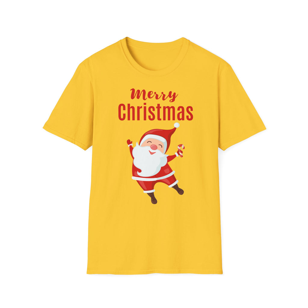 Unisexové tričko Softstyle s motívom Veselého Vianoca