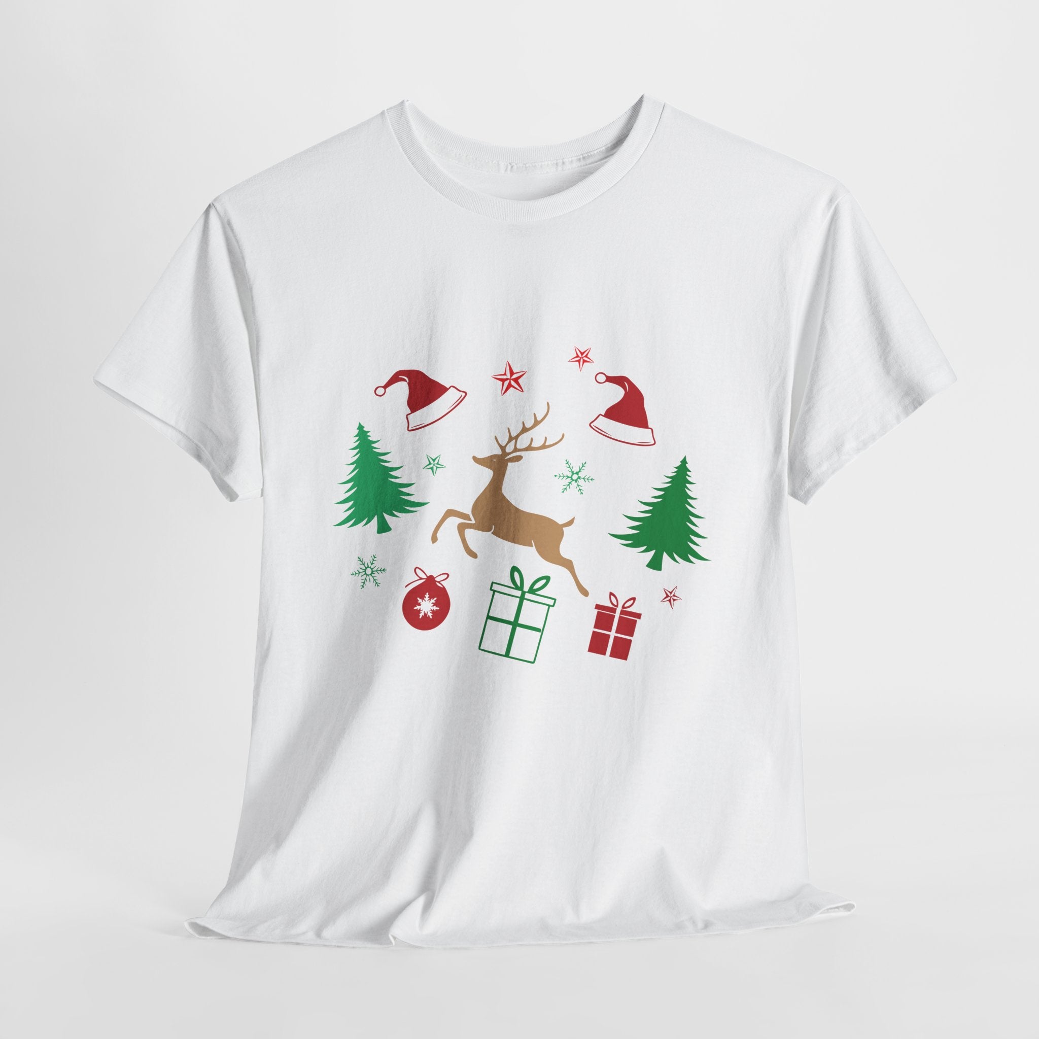 Vianočné tričko so sobmi 