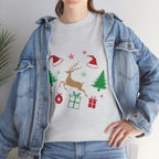 Vianočné tričko so sobmi 