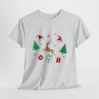 Vianočné tričko so sobmi 