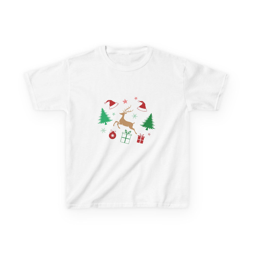 Detské vianočné tričko so sobmi 