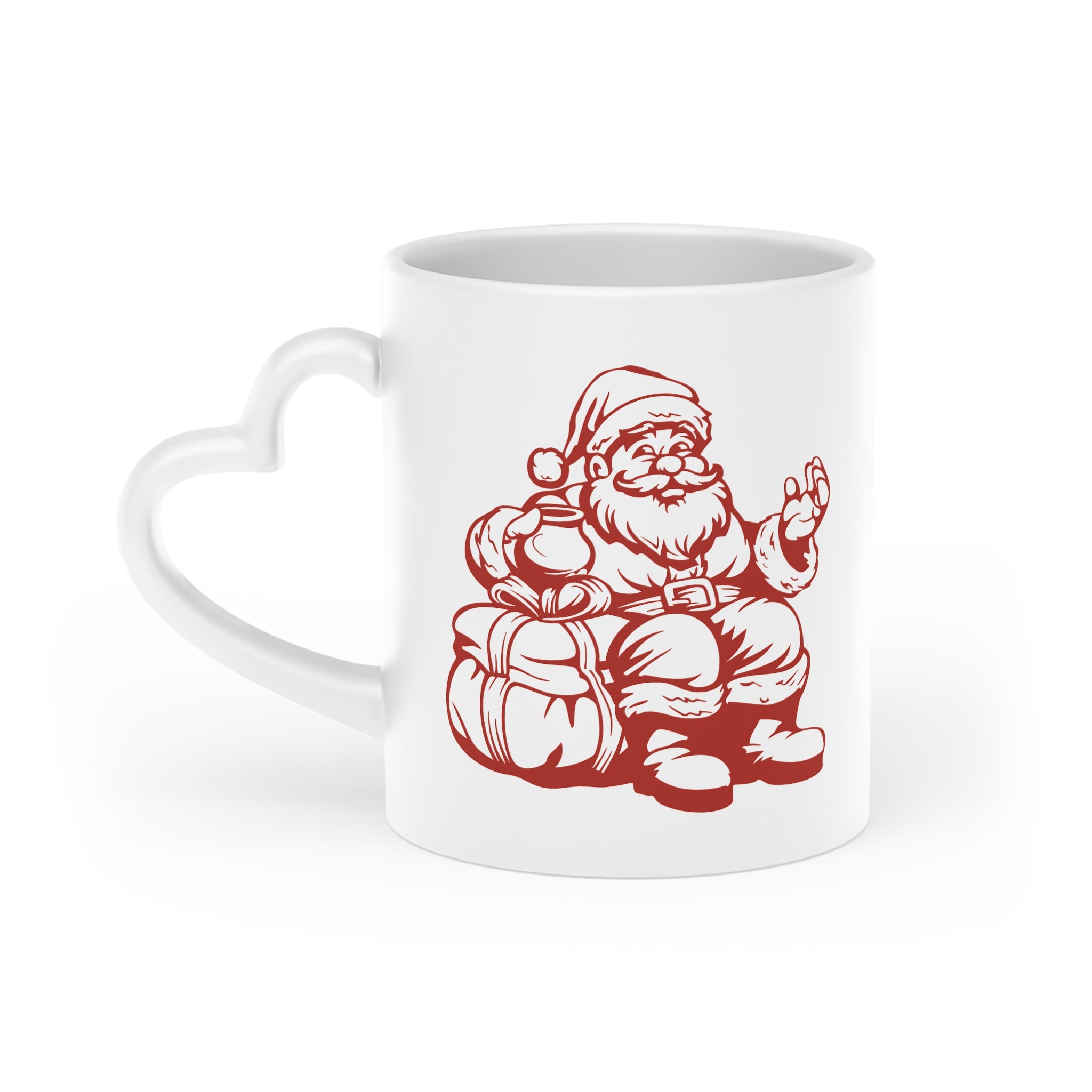 Vianočný hrnček Santa Claus - ohnisko