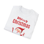 Unisexové tričko Softstyle s motívom Veselého Vianoca