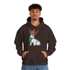 Vianočná mikina s francúzskym buldočkom 