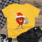 Dámske vianočné tričko s vianočným srdcom