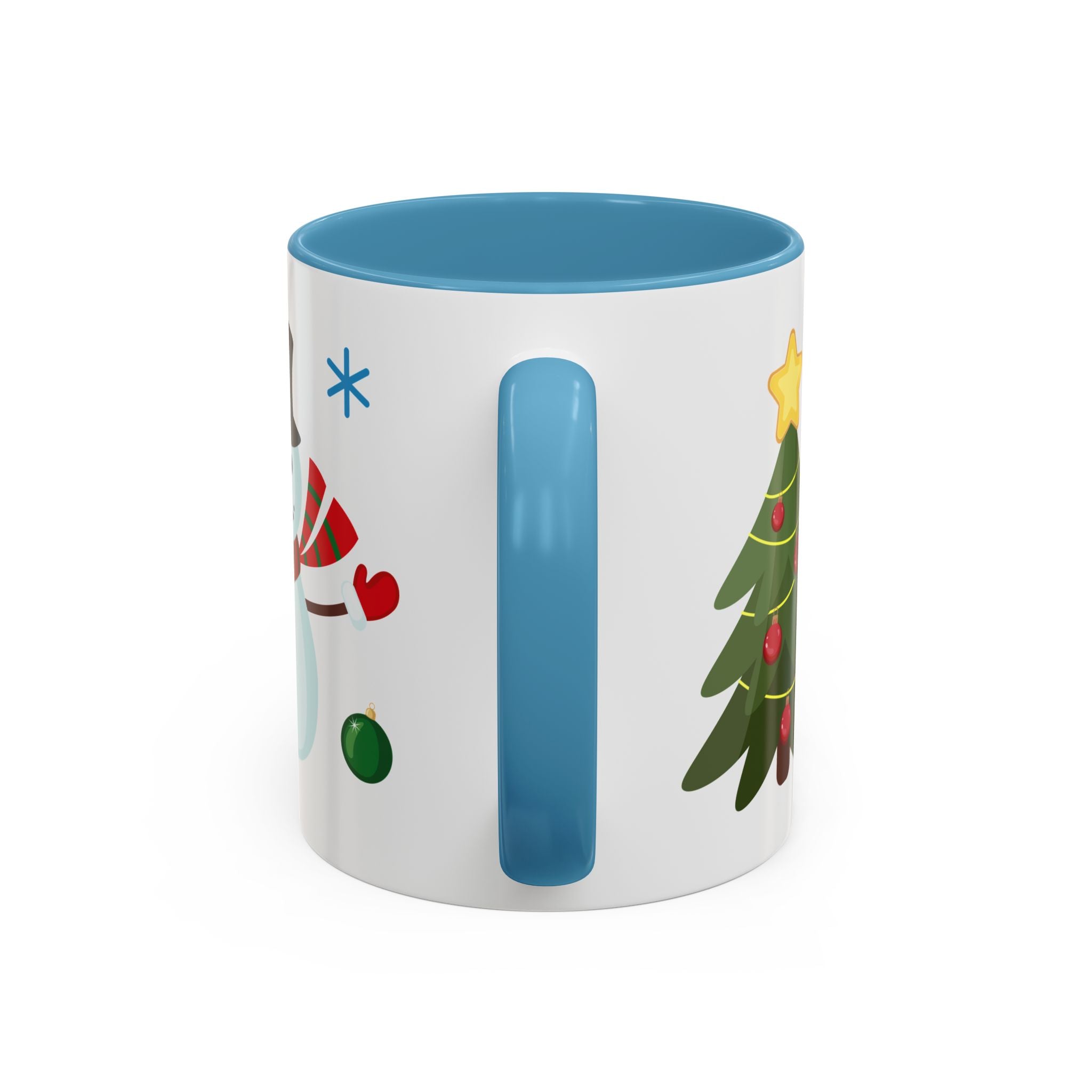 Veselý vianočný hrnček na kávu