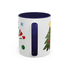 Veselý vianočný hrnček na kávu