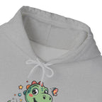 Detská mikina s ilustrovaným dinosaurom 