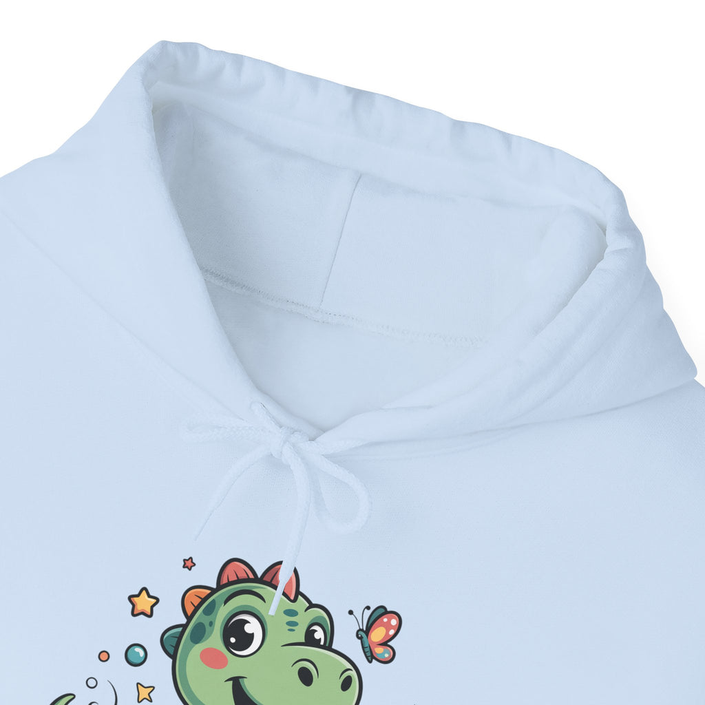 Detská mikina s ilustrovaným dinosaurom 