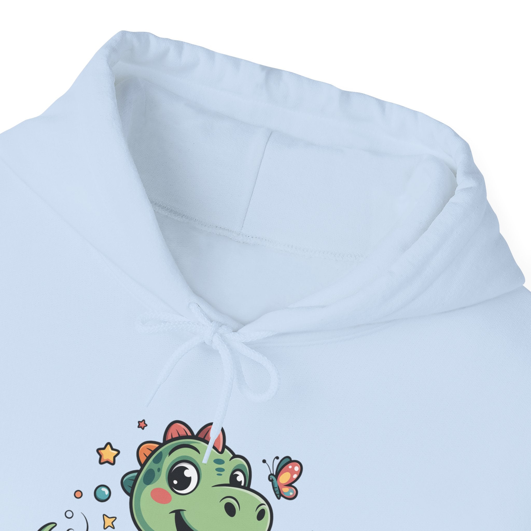 Detská mikina s ilustrovaným dinosaurom 