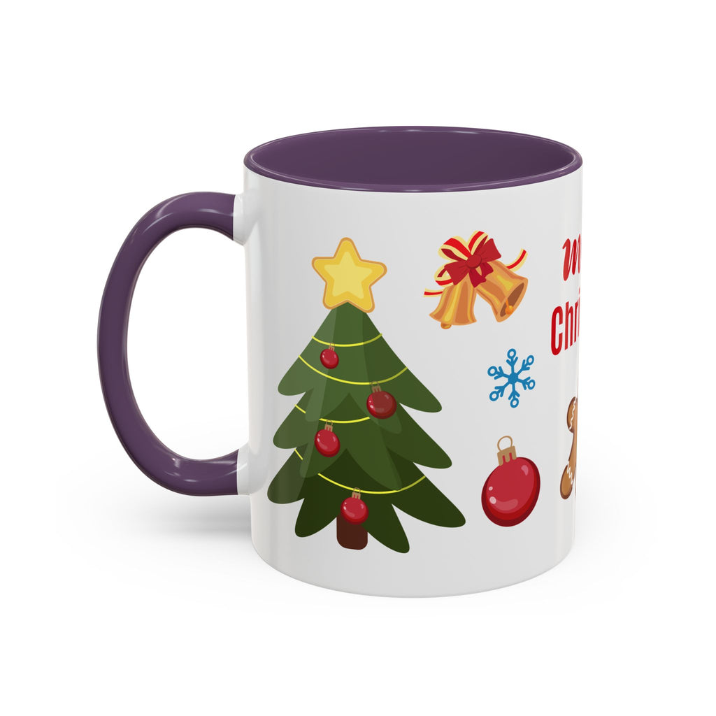 Veselý vianočný hrnček na kávu