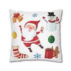 Vianočná obliečka na vankúš s vianočnými vzormi
