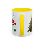 Veselý vianočný hrnček na kávu