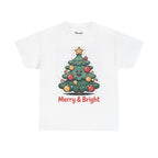 Veselé a žiarivé vianočné tričko 