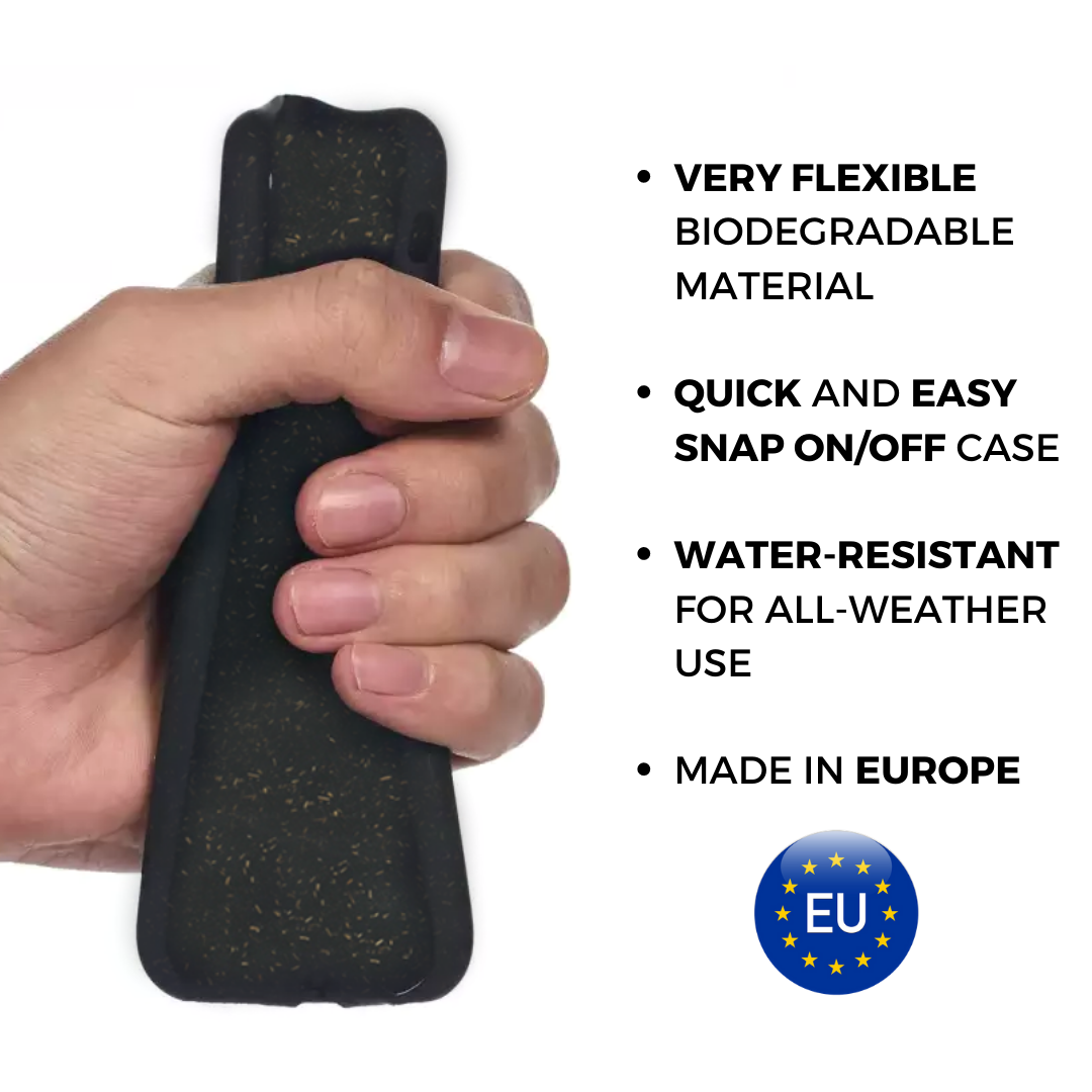 Biologicky rozložiteľný kryt na telefón - zelené jablko