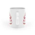 Vianočný hrnček Santa Claus - ohnisko