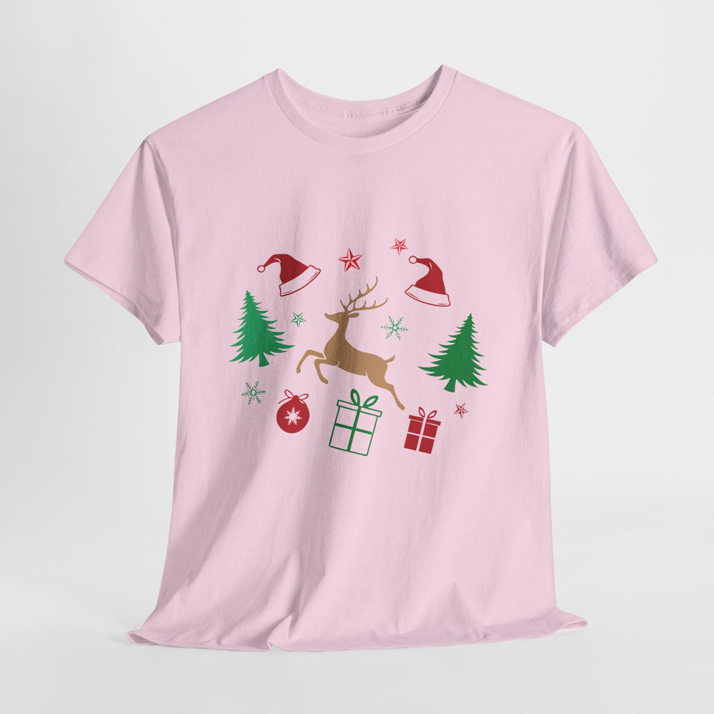 Vianočné tričko so sobmi 