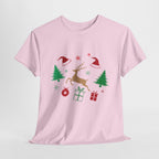 Vianočné tričko so sobmi 