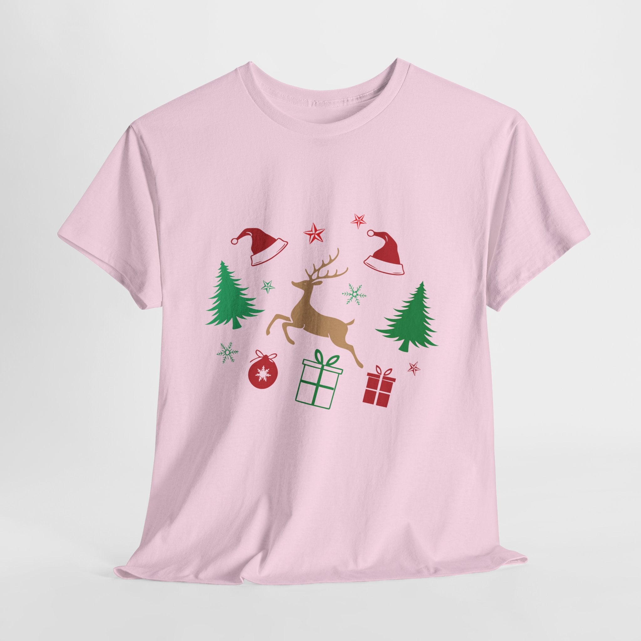 Vianočné tričko so sobmi 