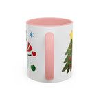 Veselý vianočný hrnček na kávu