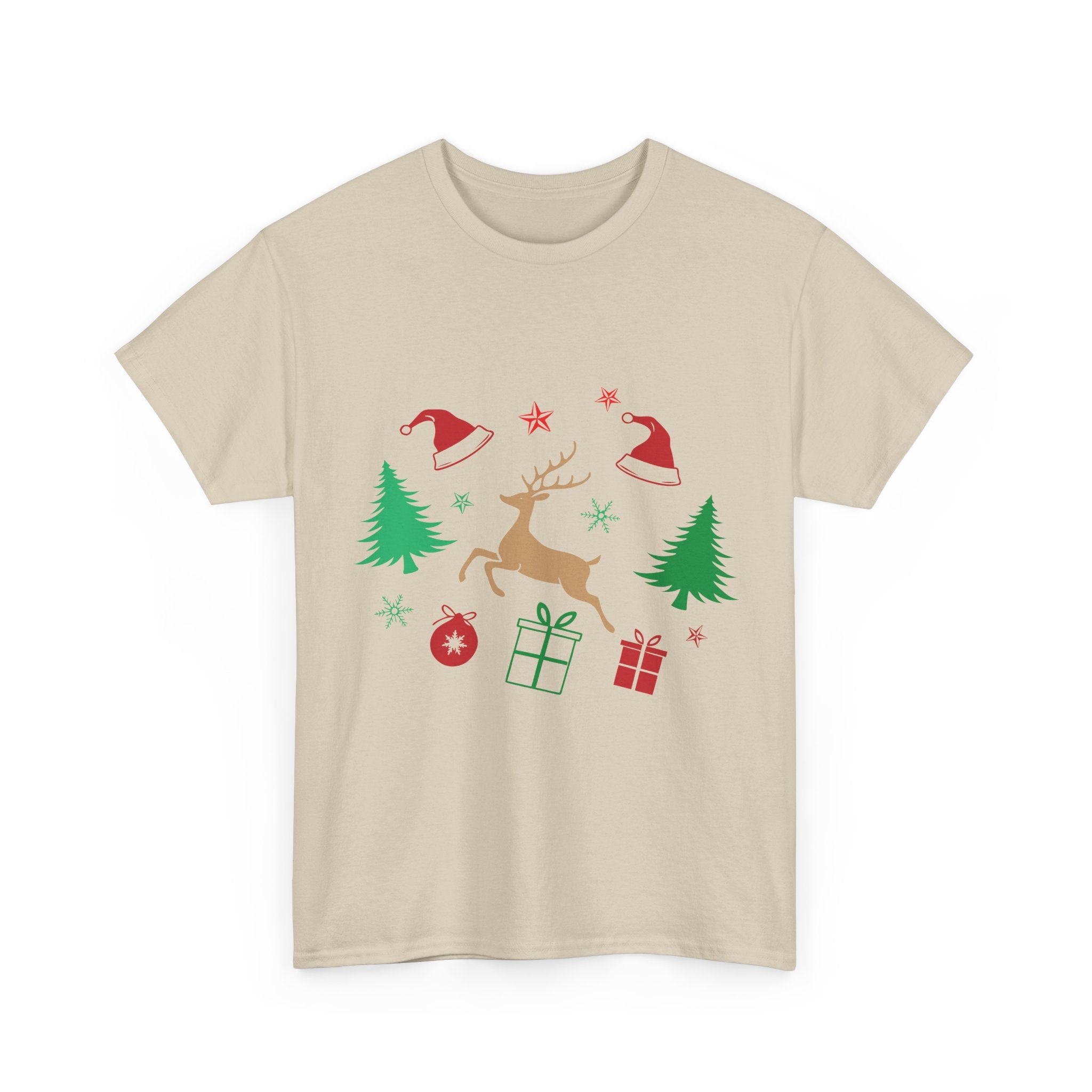 Vianočné tričko so sobmi 