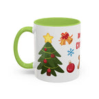 Veselý vianočný hrnček na kávu