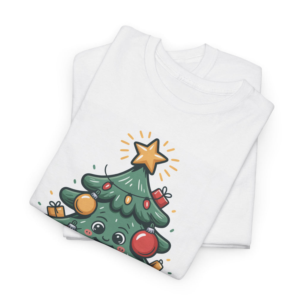 Veselé a žiarivé vianočné tričko 