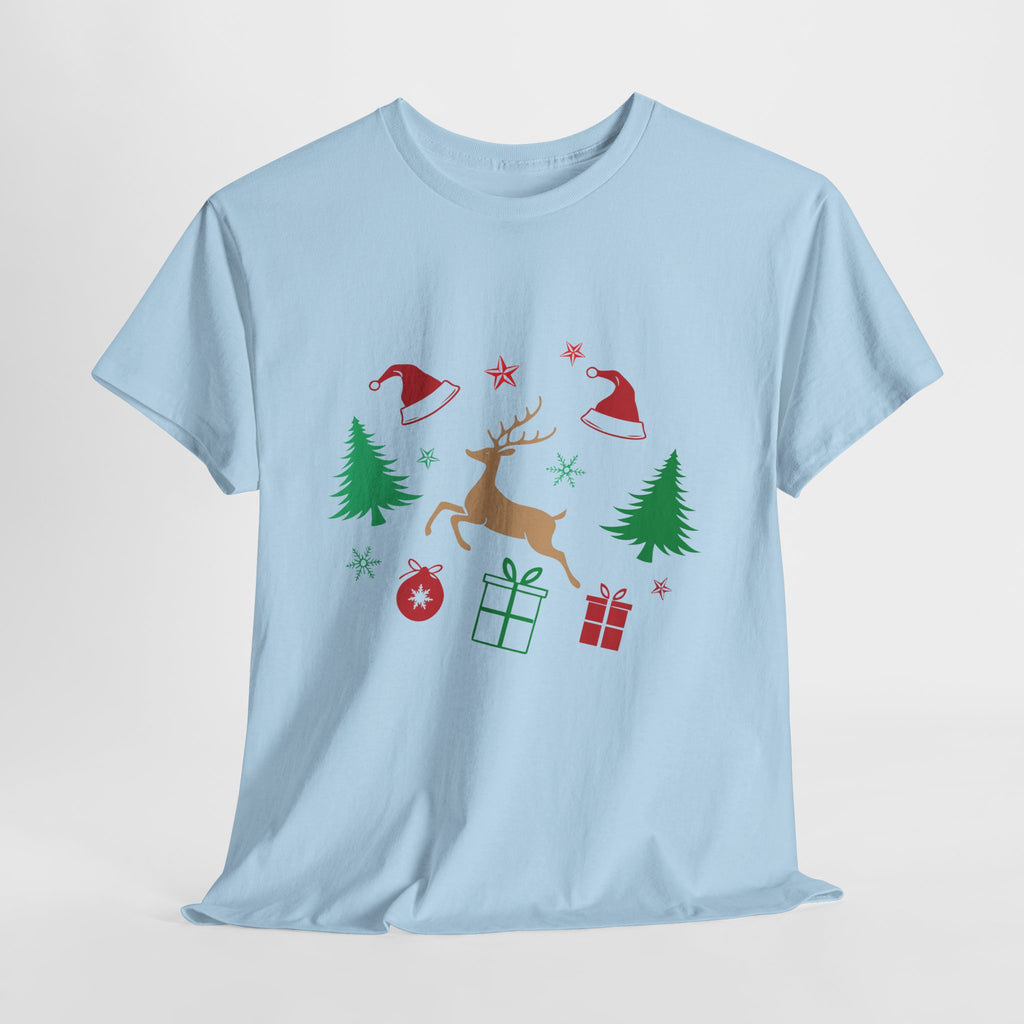 Vianočné tričko so sobmi 