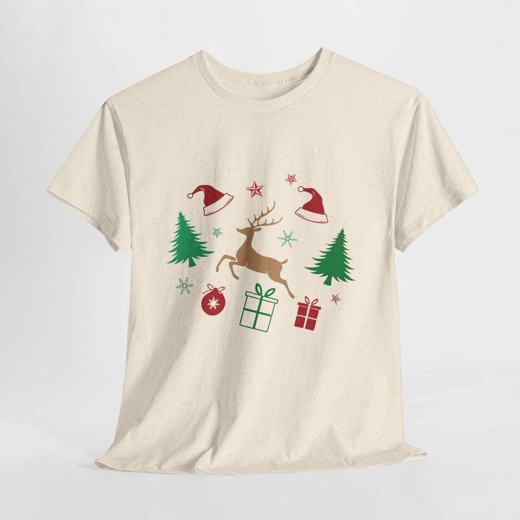 Vianočné tričko so sobmi 