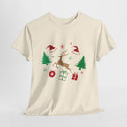Vianočné tričko so sobmi 