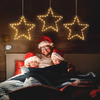 LED vianočná okenná hviezda