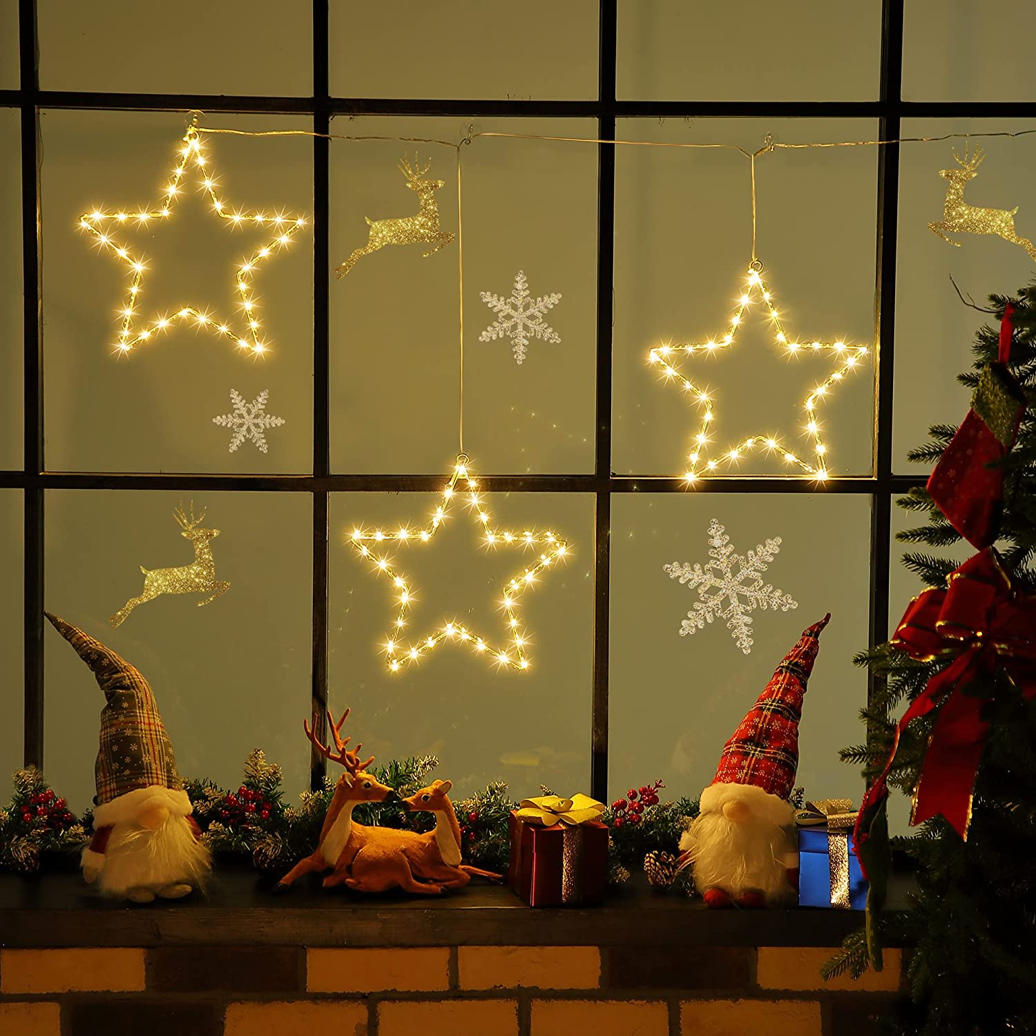 LED Christmas Window Star