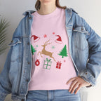 Vianočné tričko so sobmi 