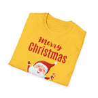 Unisexové tričko Softstyle s motívom Veselého Vianoca