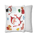 Vianočná obliečka na vankúš s vianočnými vzormi