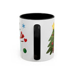 Veselý vianočný hrnček na kávu