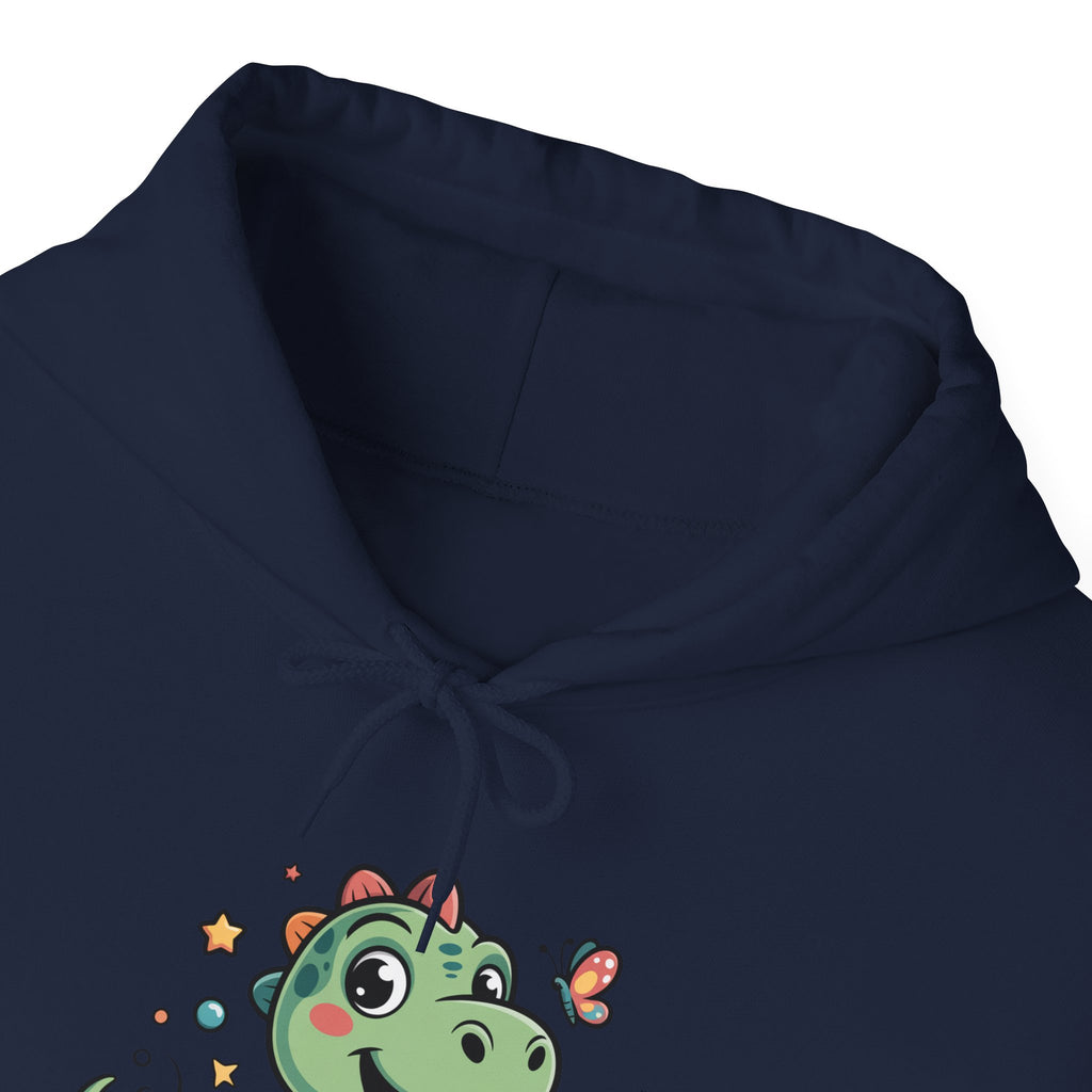 Detská mikina s ilustrovaným dinosaurom 