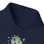 Detská mikina s ilustrovaným dinosaurom 