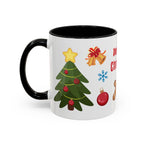 Veselý vianočný hrnček na kávu