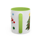 Veselý vianočný hrnček na kávu