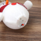 Santa Claus, Snowman Ornaments