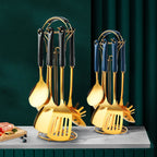 Sada kuchynských potrieb z nehrdzavejúcej ocele, 6 ks