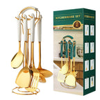 Sada kuchynských potrieb z nehrdzavejúcej ocele, 6 ks