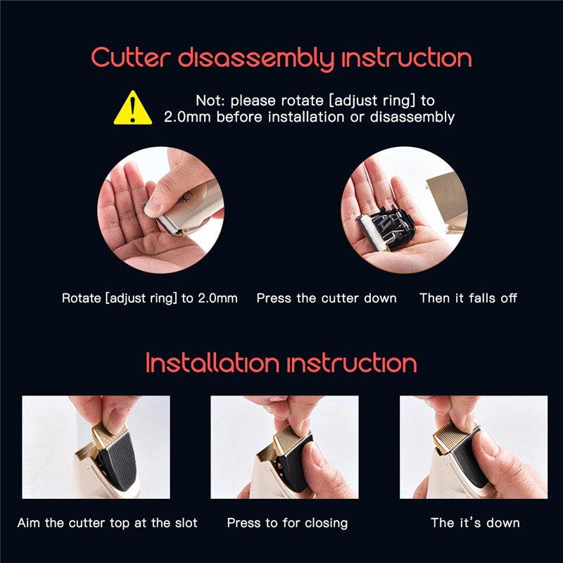 Profesionálny zastrihávač zvieracích chlpov 