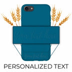 Biologicky rozložiteľný personalizovaný kryt na telefón - tmavomodrá