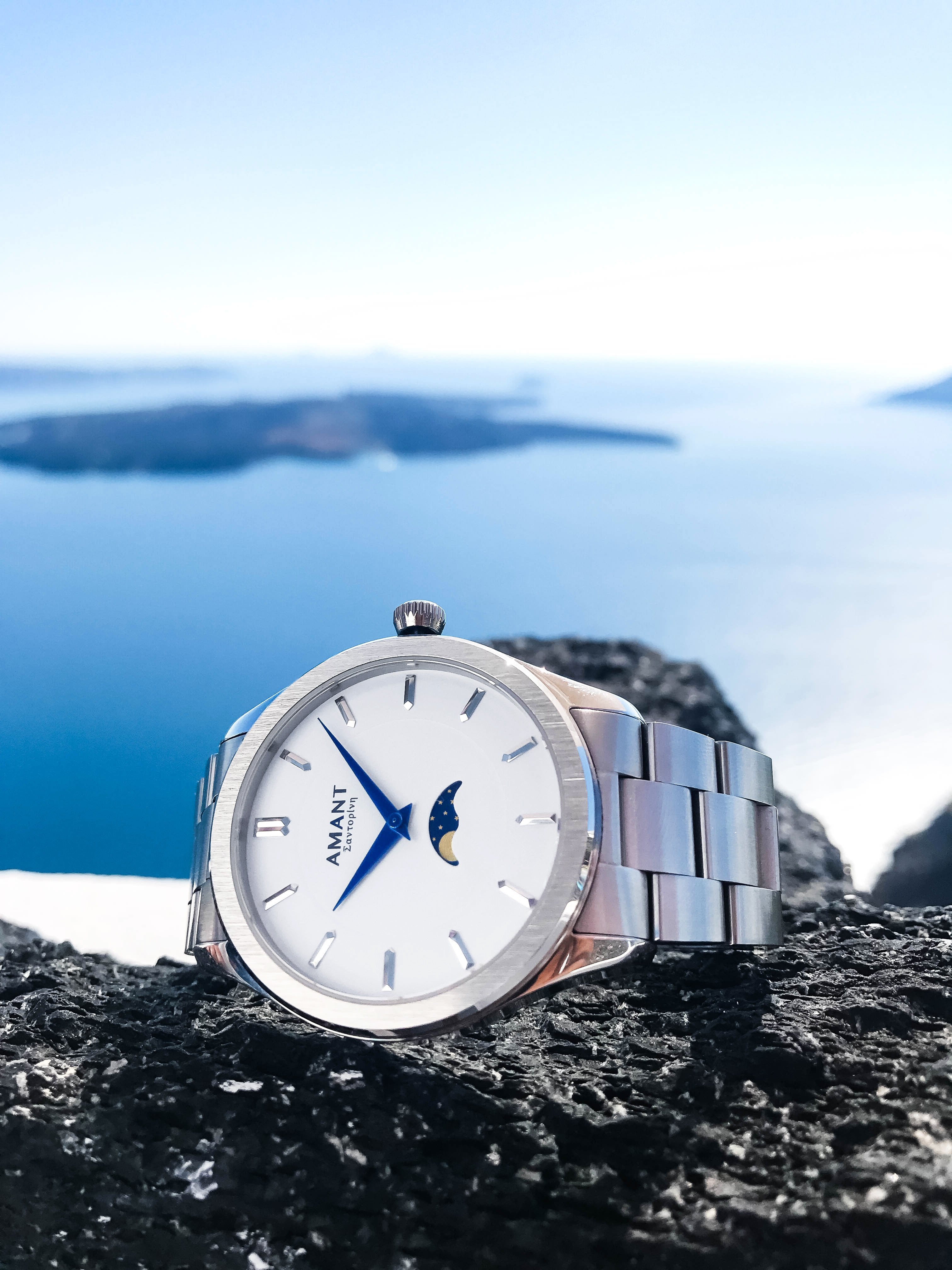 Hodinky SANTORINI MOONPHASE