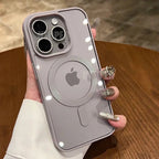 Priehľadné akrylové puzdro pre iPhone