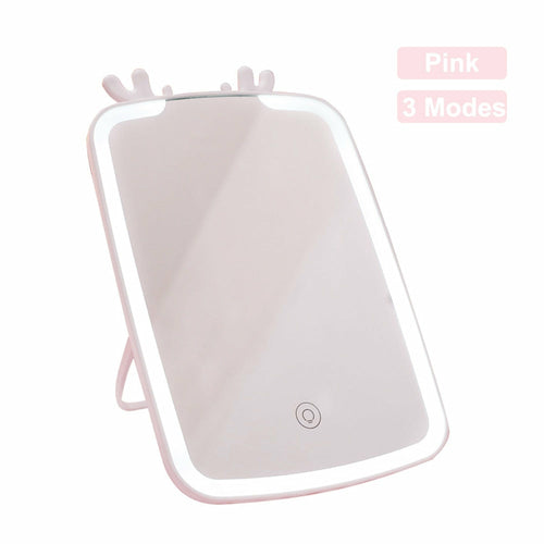 Dotyková obrazovka LED zrkadla na líčenie 