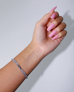 Náramok zo striebra 925 a pozlátený 18-karátovým zlatom